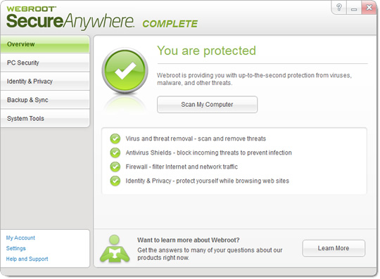 Webroot Secureanywhere